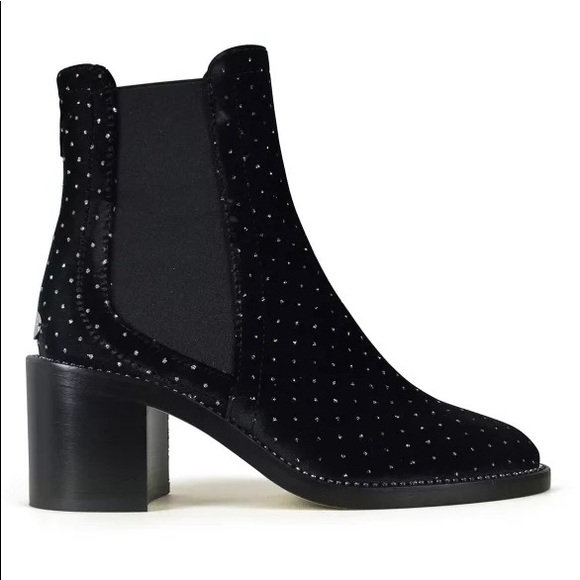 Jimmy Choo Merril Velvet Boot - Picture 2 of 10
